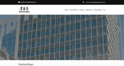 Desktop Screenshot of fashiondays.nl