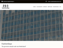 Tablet Screenshot of fashiondays.nl